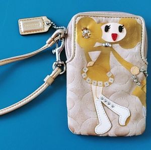 Coach Goldy Convertible Wristlet